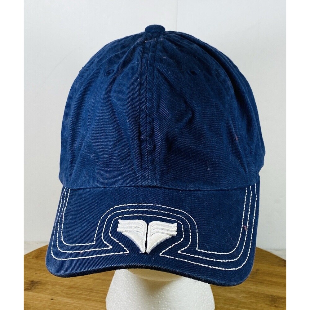 TYR Sport Hat Embroidered Logo Navy